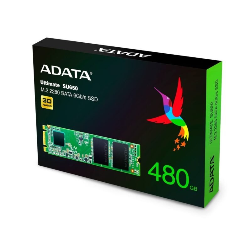 Disco Sólido Adata Ultimate SU650 | SSD, 480 GB