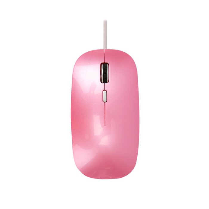 Mouse USB JETION JT-DMS022 | Rosado brillante - Imagen 2
