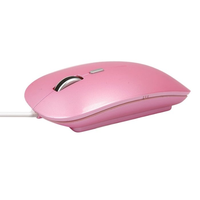 Mouse USB JETION JT-DMS022 | Rosado brillante - Imagen 3