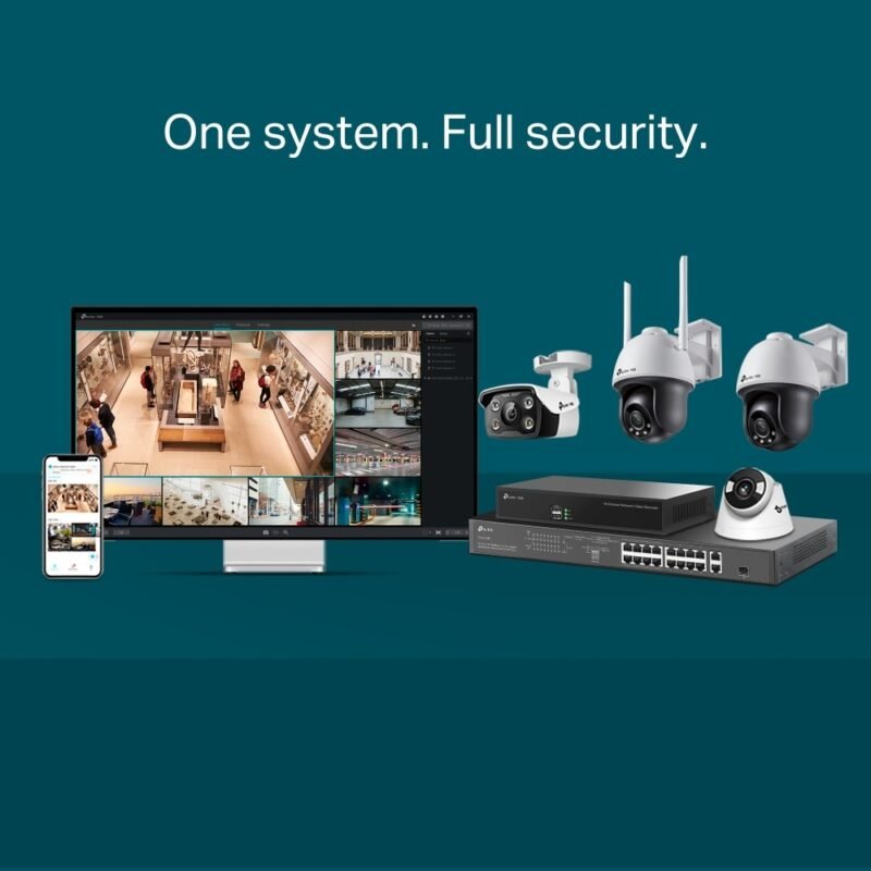 Cámara Turret IP WiFi TP-LINK VIGI C540-W | 4MP, Visión Nocturna, Exterior - Imagen 2