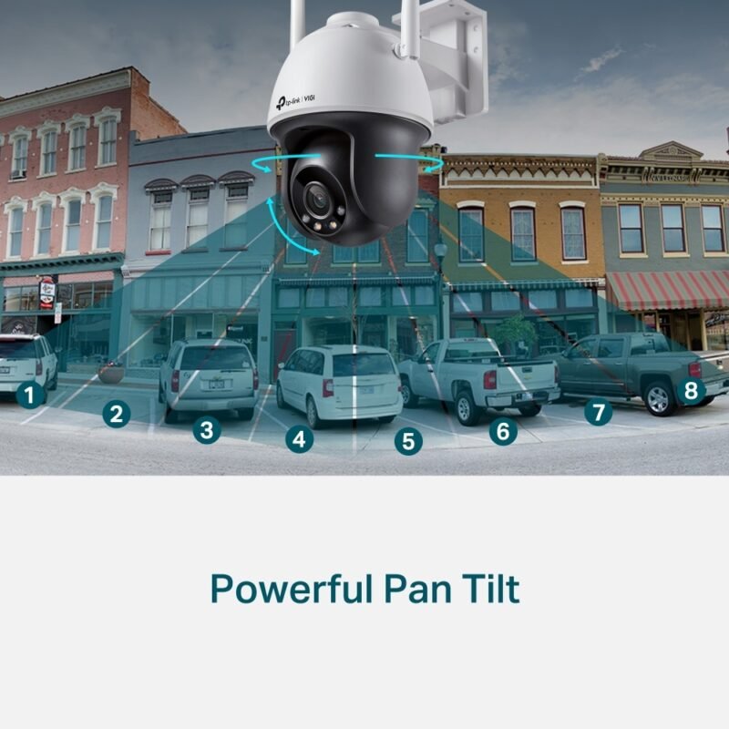 Cámara Turret IP WiFi TP-LINK VIGI C540-W | 4MP, Visión Nocturna, Exterior - Imagen 6
