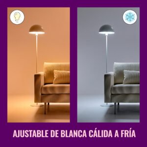 Lámpara Led Inteligente Philips Wiz 7W ST64 E27 Blanco