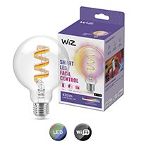 Lámpara Led Inteligente Philips Wiz 6,3W G95 E27 Blanco Y Color - Imagen 11
