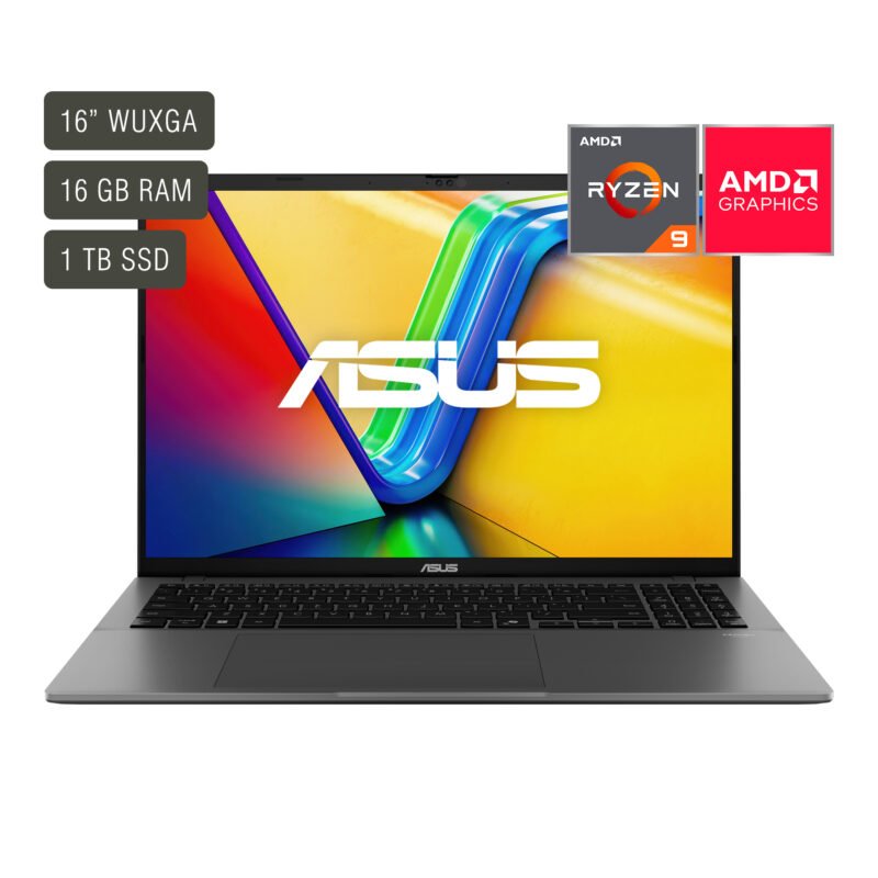 Notebook Asus Vivobook 16'' Ryzen 9 16gb 1tb Win11 - Imagen 6
