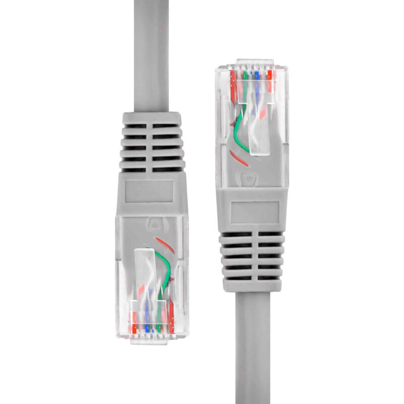 Cable De Conexión Ethernet CAT6 Unno CB4301GY 1FT Pack x3