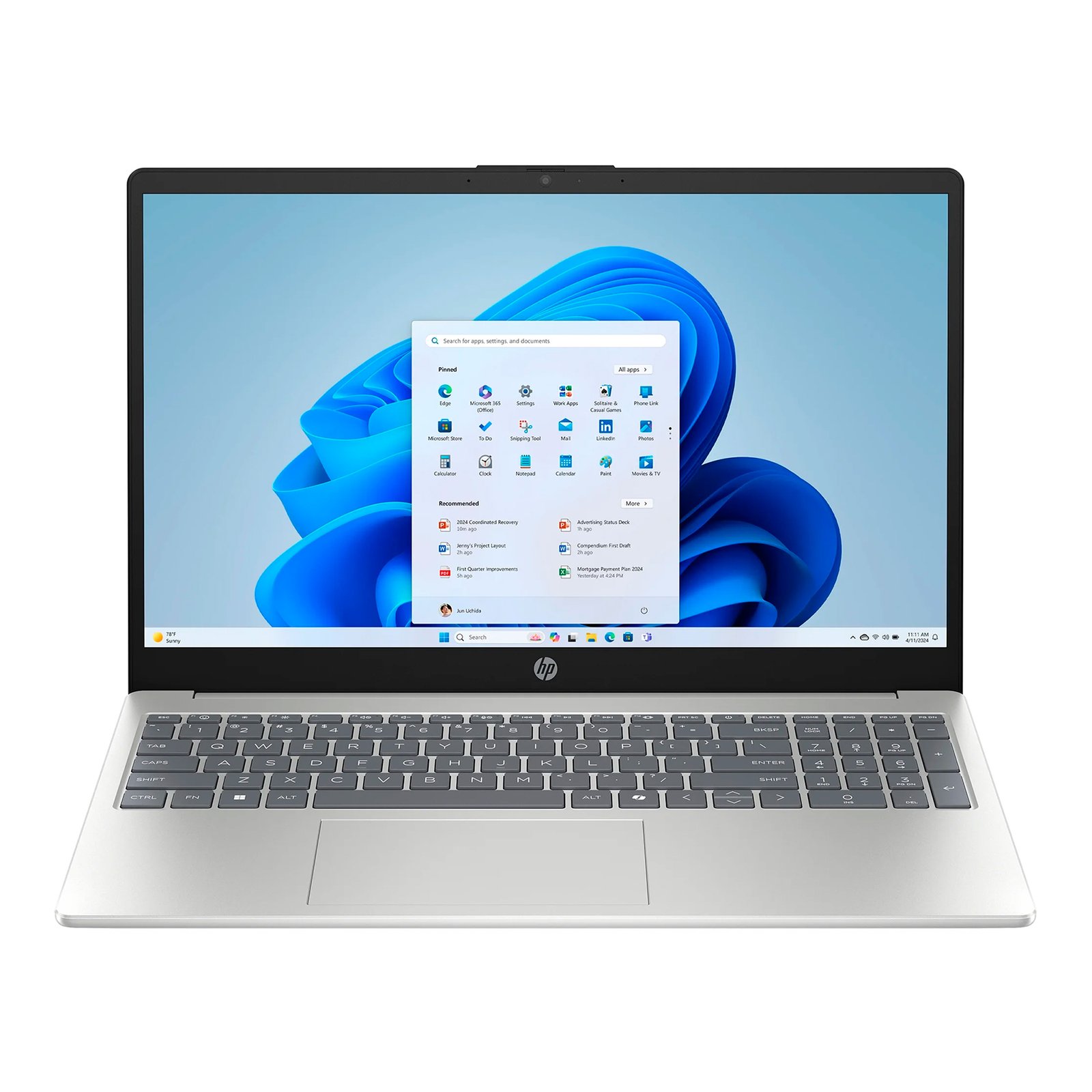 Notebook Hp 15,6'' Core 5 8gb 512gb Win11 - Imagen 3