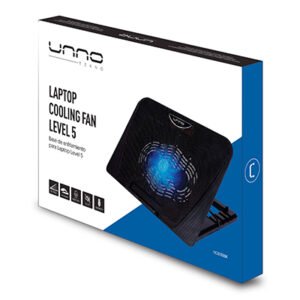 Base Enfriamiento Para Notebook Unno Inclinación Ajustable