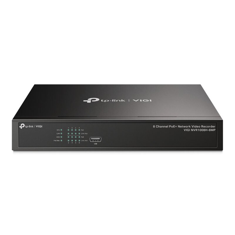 Nvr Tp-Link Vigi Nvr1008h-8mp 8 Canales 4k PoE+ - Imagen 2