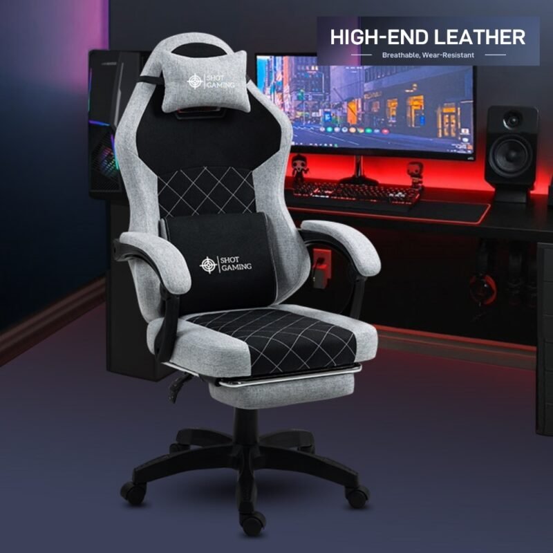 Silla Gamer Shot Gaming SHOT-D1146-GB | Soporte ergonómico - Imagen 9