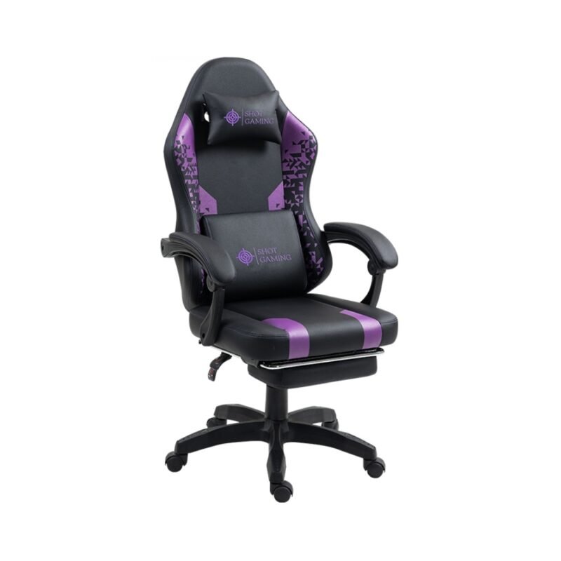 Silla Gamer Shot Gaming SHOT-D1141-PB | Soporte ergonómico - Imagen 9