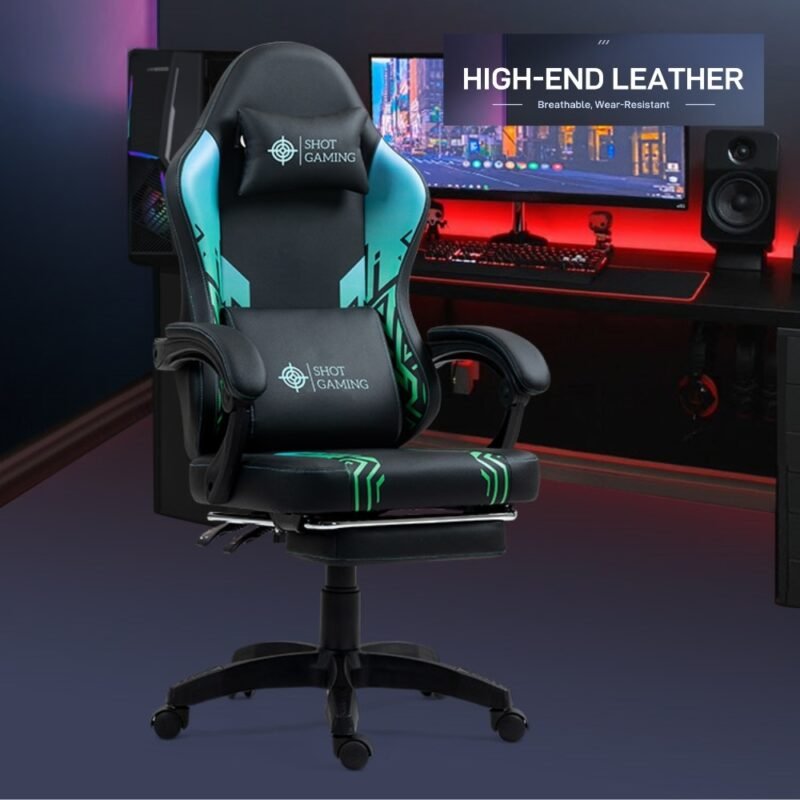 Silla Gamer Shot Gaming SHOT-D1140-GB | Soporte ergonómico - Imagen 7
