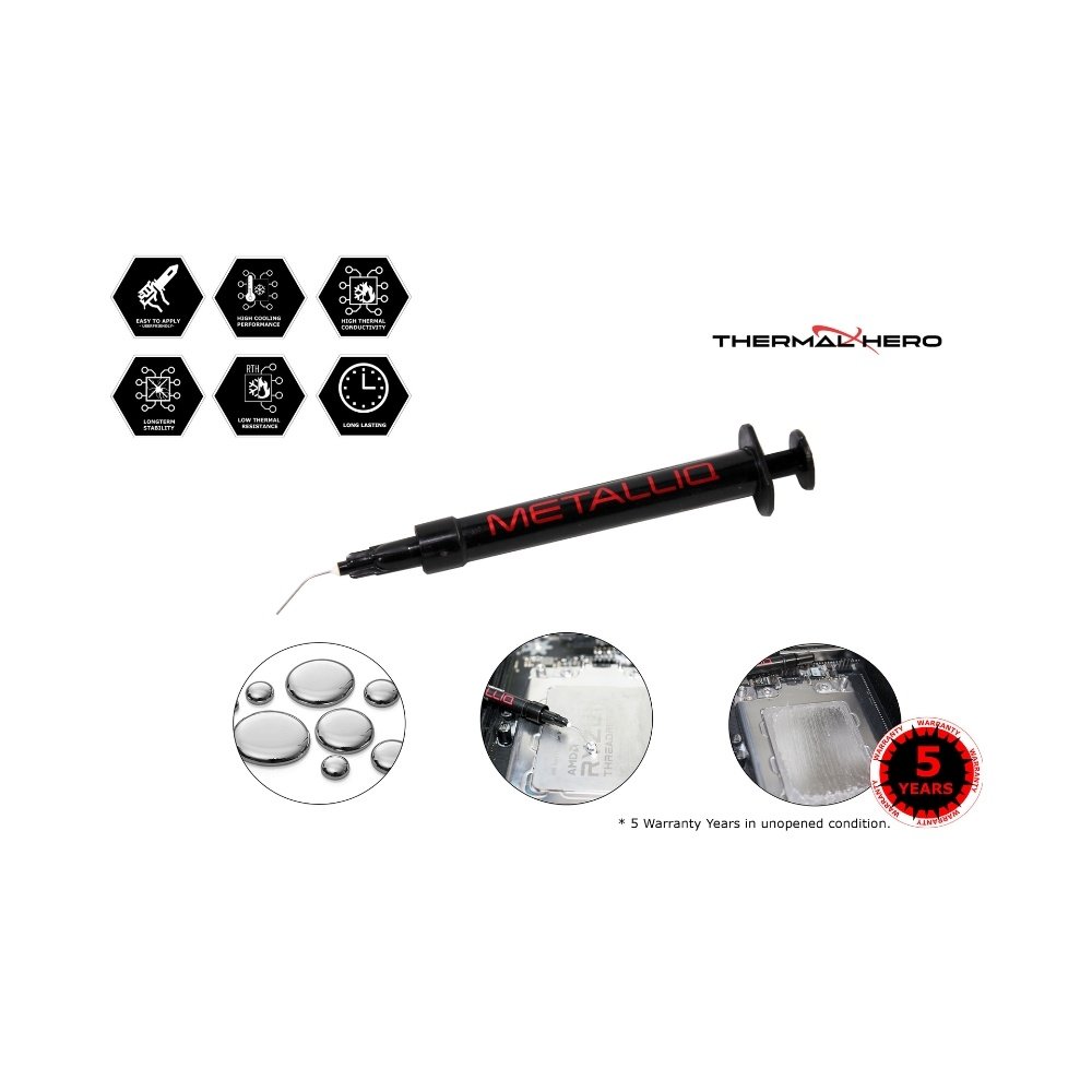 Pasta Térmica Thermal Hero METALLIQ Series TH-108001 | 1 g - Imagen 2