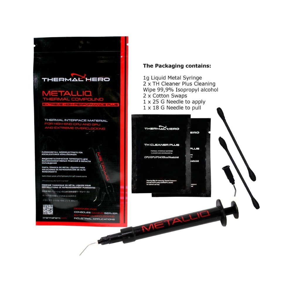 Pasta Térmica Thermal Hero METALLIQ Series TH-108001 | 1 g - Imagen 4