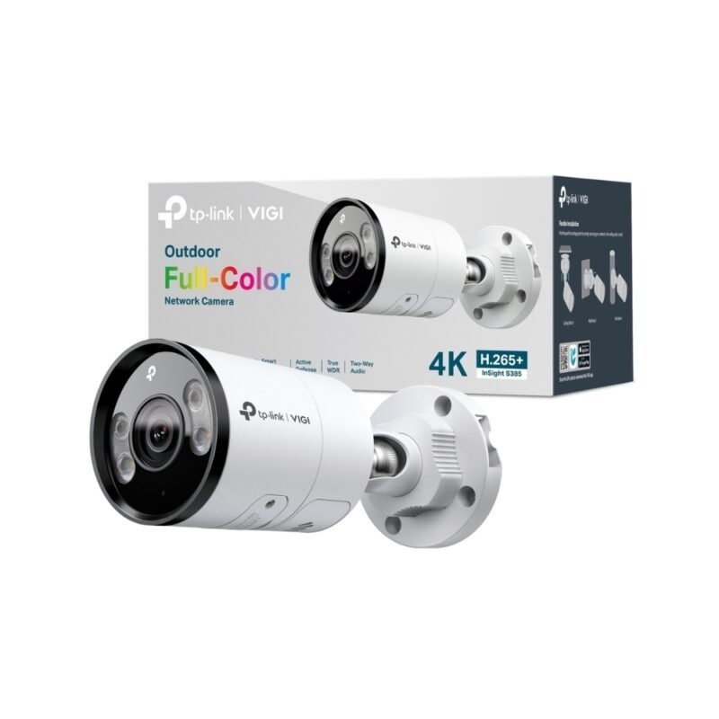 Cámara Bullet TP-LINK VIGI InSight S385 | 8MP, Full-Color, Exterior - Imagen 12