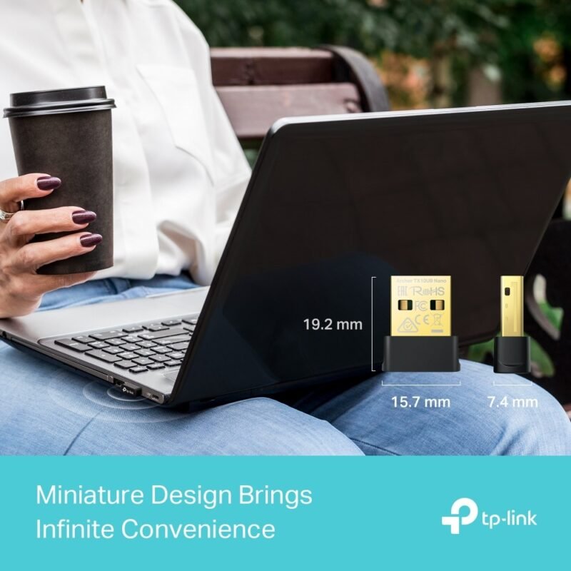 Adaptador Nano USB TP-LINK Archer TX10UB | AX900, Bluetooth 5.3 - Imagen 16