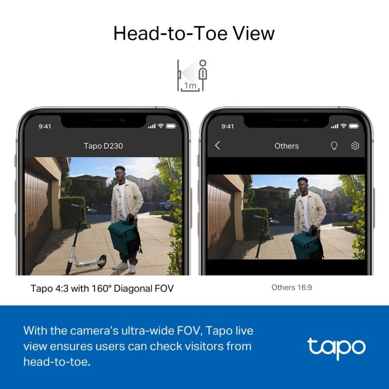 Timbre Inteligente con Cámara TP Link Tapo D210 - Imagen 8