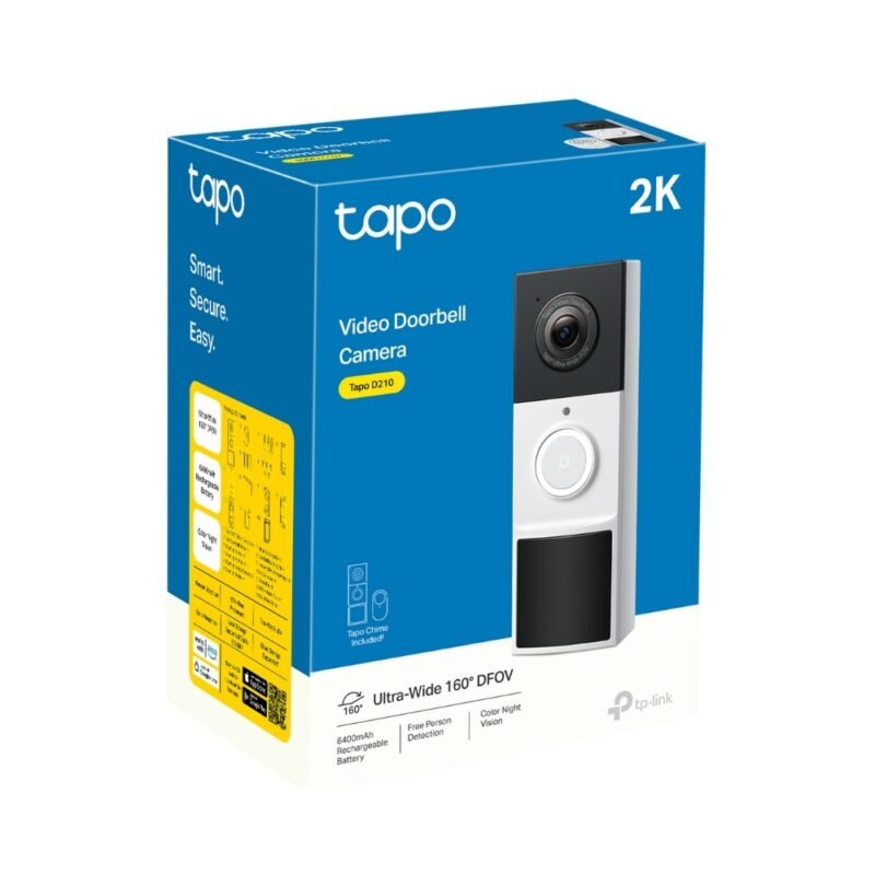 Timbre Inteligente con Cámara TP Link Tapo D210 - Imagen 19