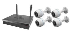 Kit NVR Ezviz 5MP + 4 Camaras Full HD