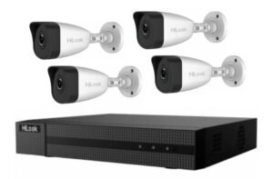 NVR HiLook IP + 4 Camaras Full HD