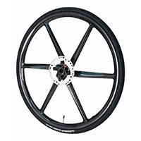 Rueda Delantera Carbono Deca 6 Rayos - Imagen 2