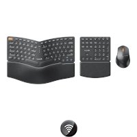 Combo Mouse y Teclado Español Ergonómico Inalámbrico 3en1 ProtoArc Ekm04 - Imagen 7