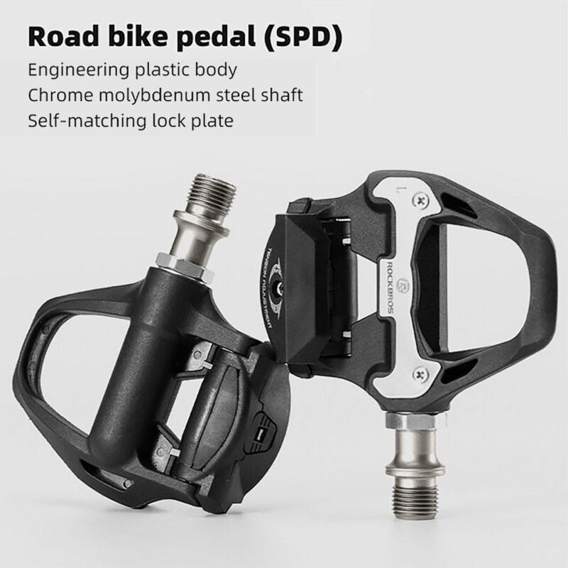 Pedales Para Bicicleta Rockbros Autoblocantes Spd-sl - Imagen 4