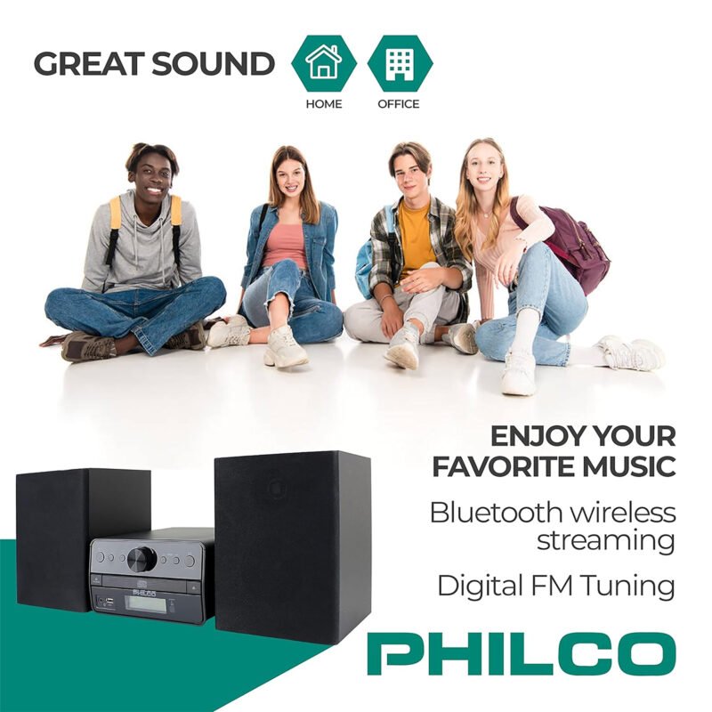 Sistema de Sonido Philco PES3550 BT 50W Estéreo CD-R/RW FM - Imagen 2