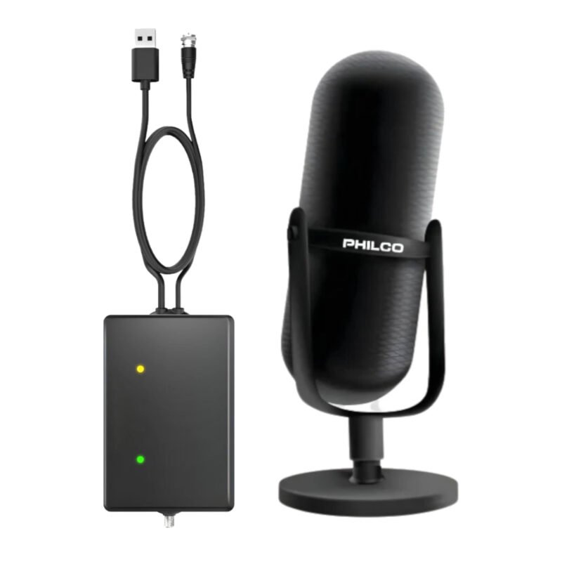 Antena Digital Para Tv Philco Ptv3304a Vhf y Uhf Filtro 4G - Imagen 2