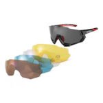 Lentes Deportivos Polarizados +4 Intercambiables Rockbros Uv400