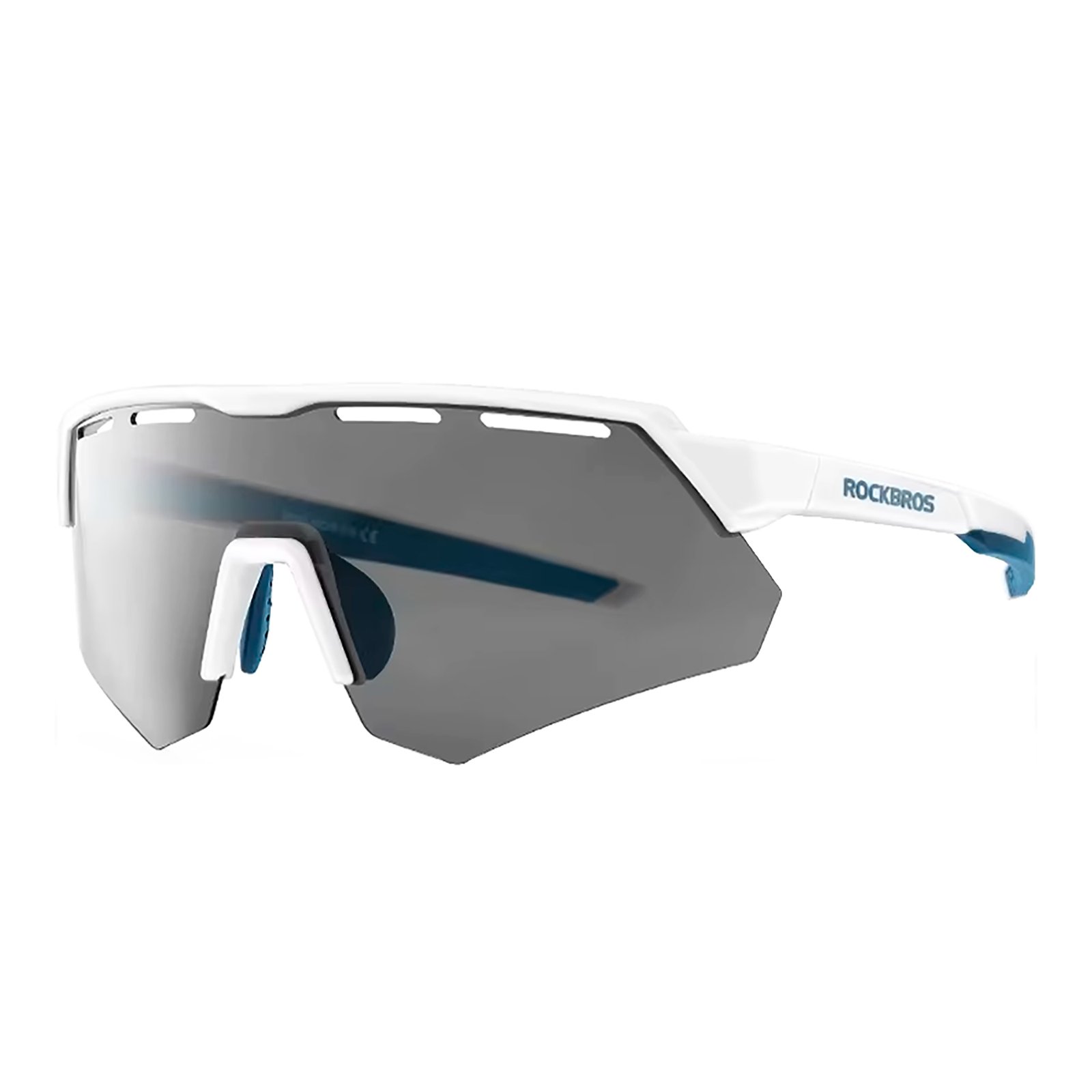 Lentes Deportivos Polarizados +3 Intercambiables Rockbros Uv - Imagen 2