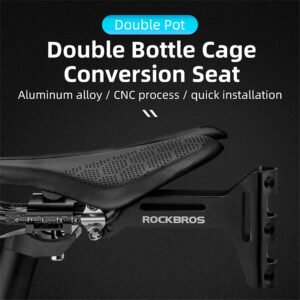 Soporte De Bicicleta Para 1o2 Porta Caramañola Rockbros Robusto