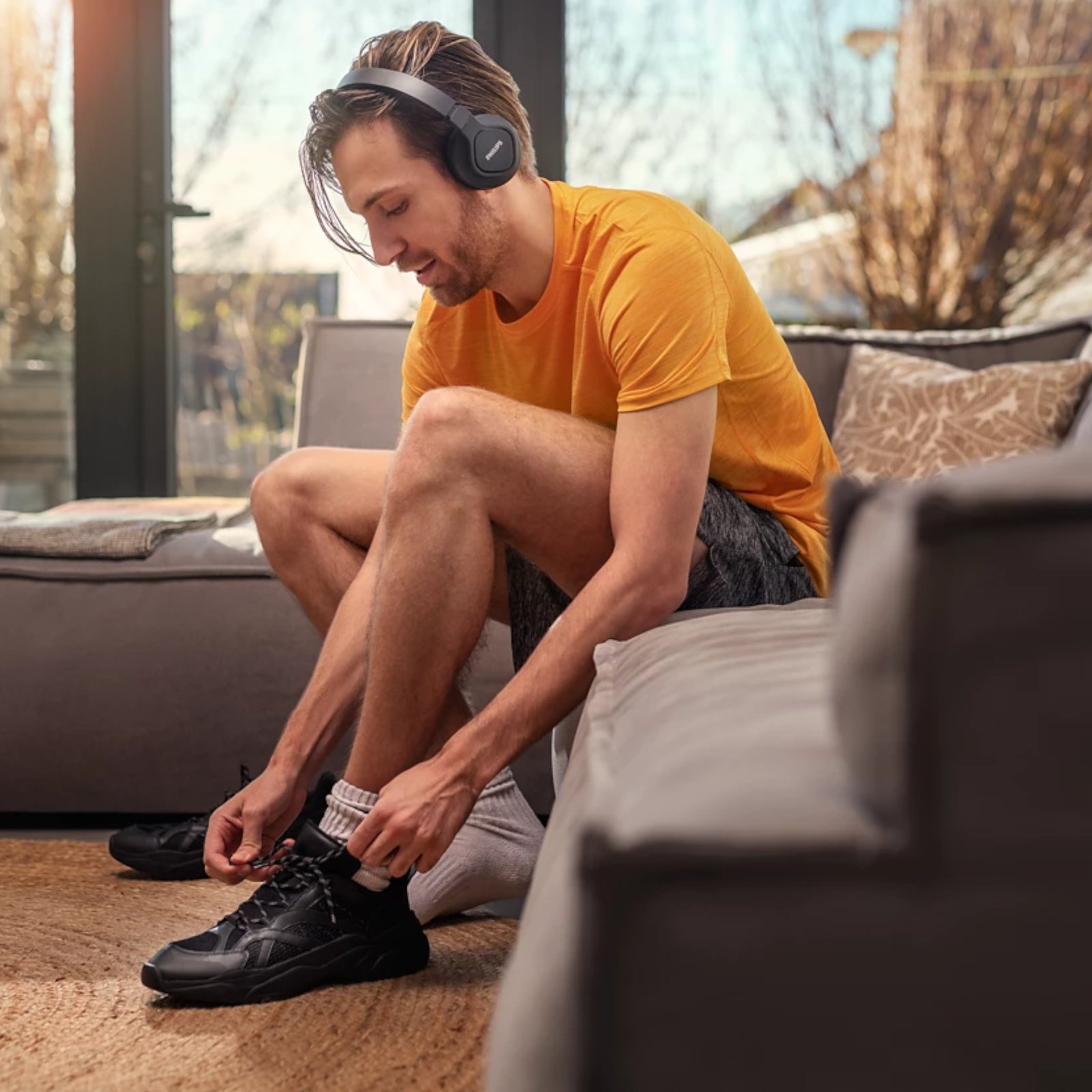 Auriculares Inalámbricos BT Philips Taa4216 IP55 Llamadas