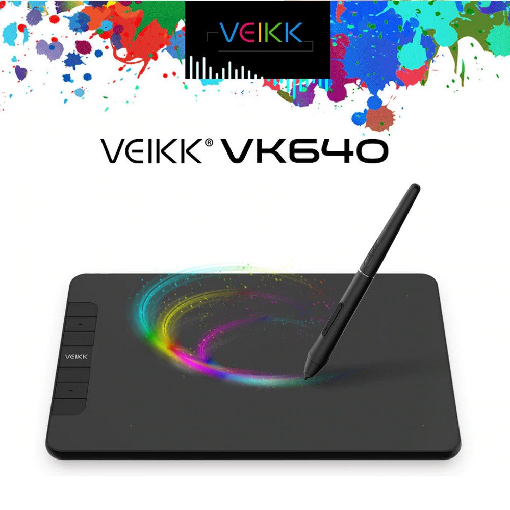 Tableta Digitalizadora Veikk Vk640 Ambidiestro 6x4 5080lpi - Imagen 5