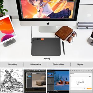 Tableta Digitalizadora Veikk Vo1060 Ambidiestro 10x6 5080lpi