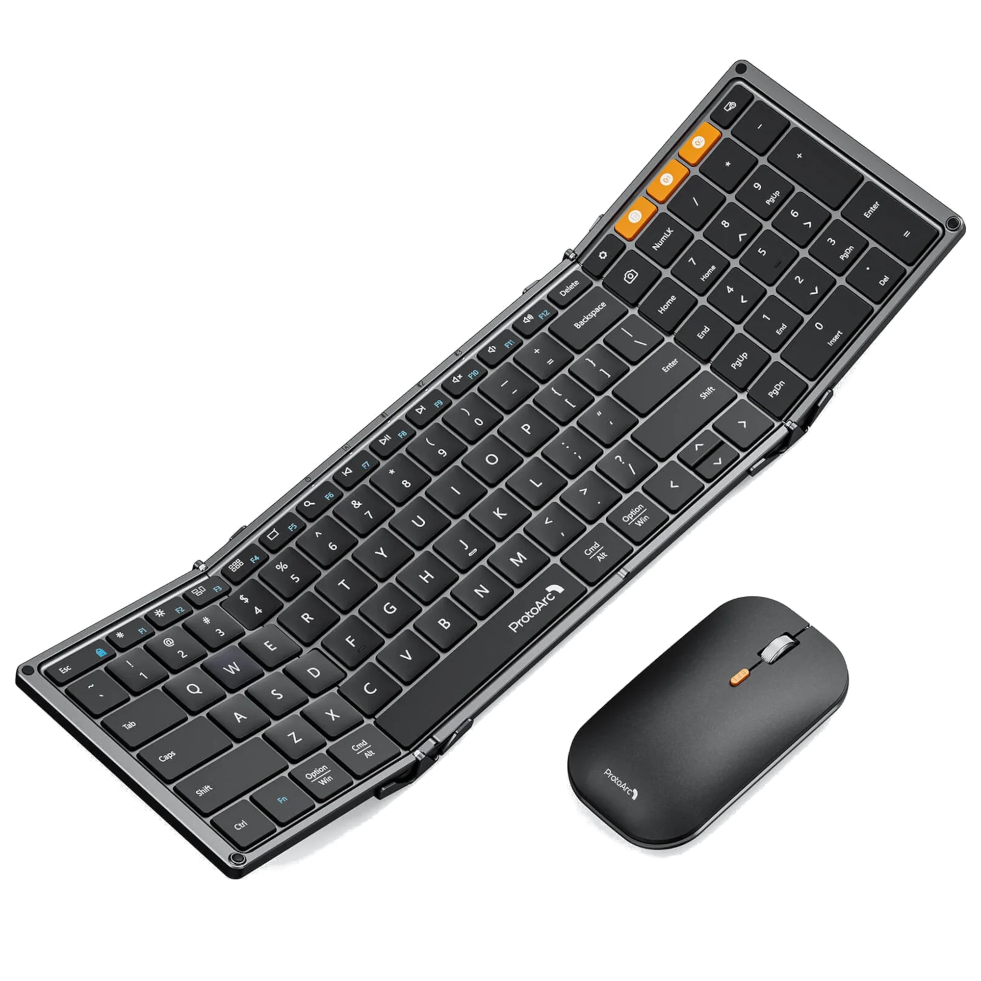 Combo Mouse y Teclado Plegable Bluetooth ProtoArc Xkm01 - Imagen 6