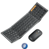 Combo Mouse y Teclado Plegable Bluetooth ProtoArc Xkm01 - Imagen 7