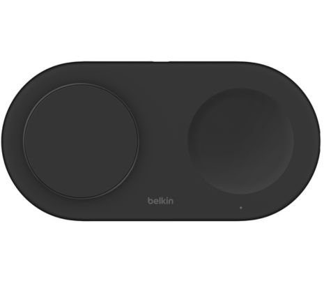 BELKIN WIZ021VFBK BASE DE CARGA INALAMBRICA DUAL PAD BLACK 15W