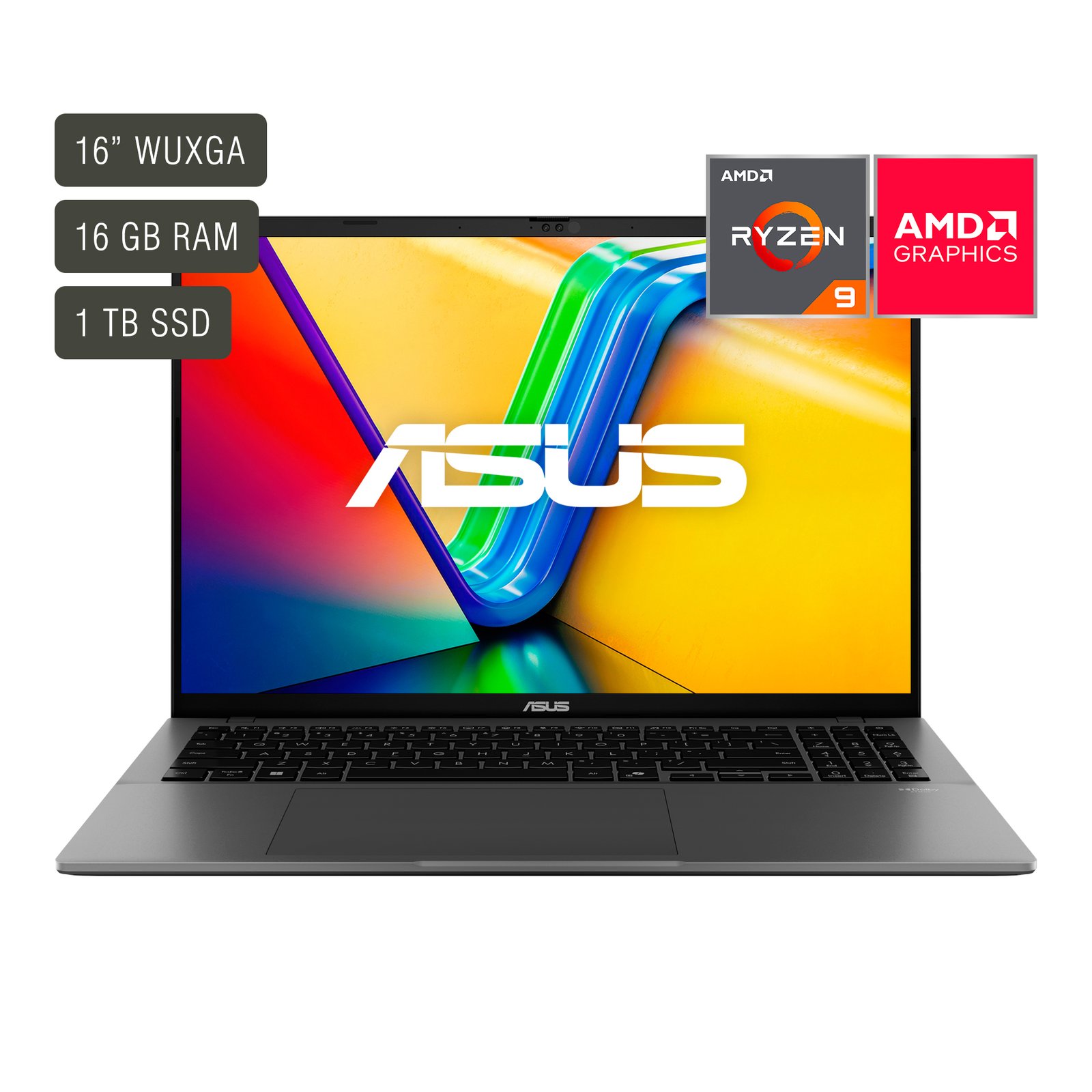 Notebook Asus Vivobook 16'' Ryzen 9 16gb 1tb - Imagen 6