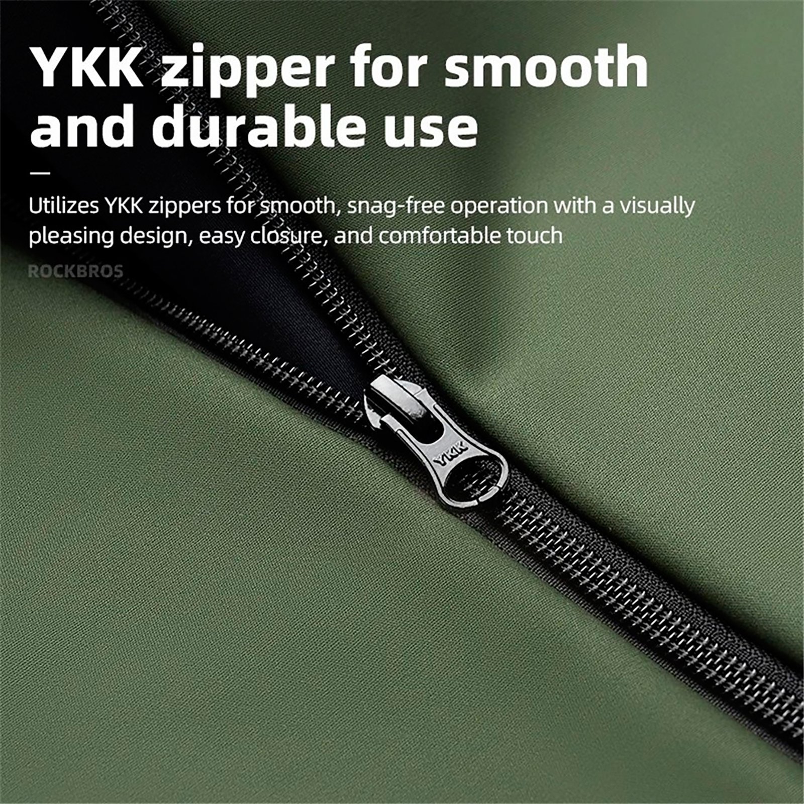 Campera Térmica Rockbros A Prueba De Viento Hombre XL - Imagen 3