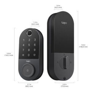 Cerradura Inteligente Tapo Dl110 Wi-Fi Huella Códigos Celular