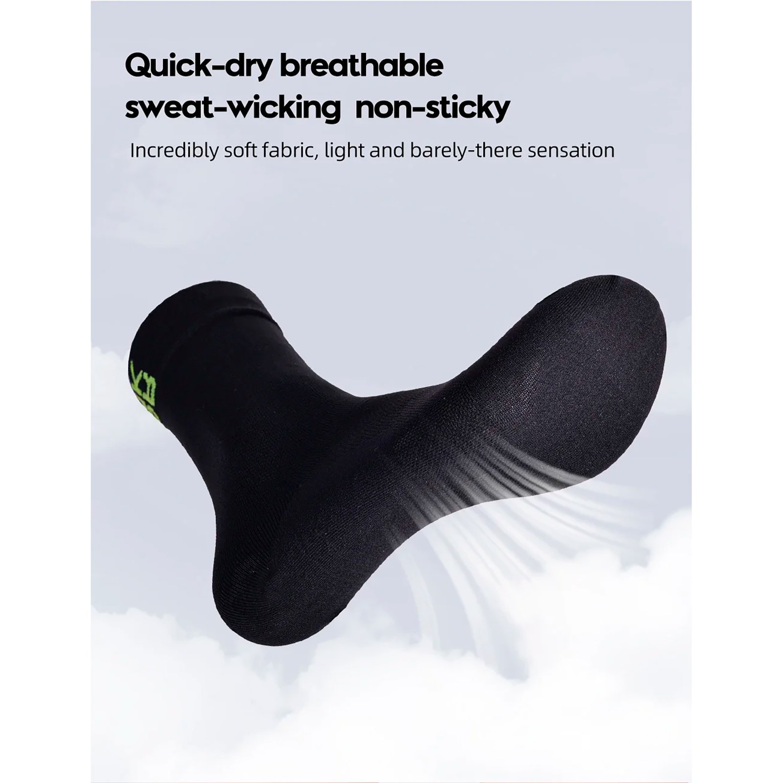 Medias Para Ciclismo Thinkrider Respirables Arco Y Talón Reforzados - Imagen 3