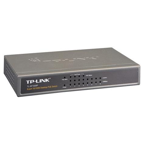 Switch TP-LINK TL-SF1008P | 8 Puertos RJ45 10/100 (4 Puertos PoE at/af) - Imagen 3