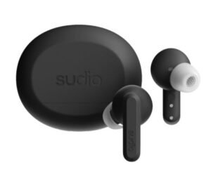 SUDIO A3PRO EARPHONES TWC ANC BLACK