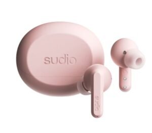 SUDIO A3PRO EARPHONES TWS ANC PINK