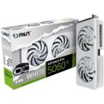 Tarjeta Video Palit RTX 5060Ti OC 8GB blanca