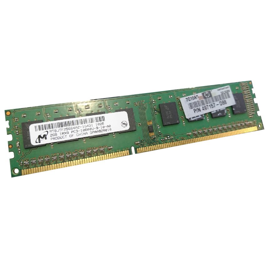 Memoria DDR3 2GB 1333Mhz pc10600
