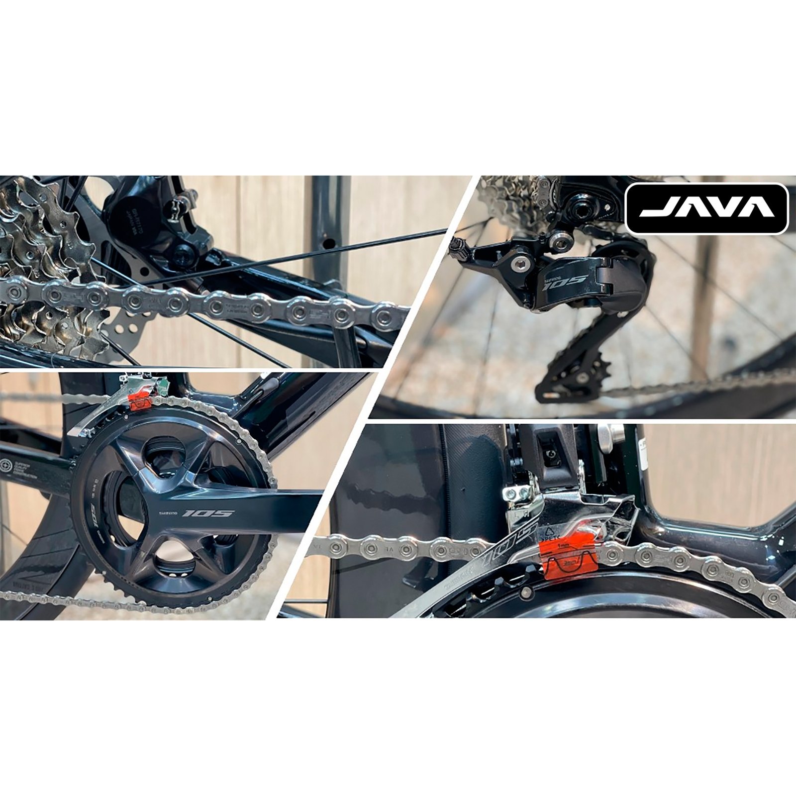 Bicicleta Java Suprema Ruta 24V Talle 480mm - Imagen 5