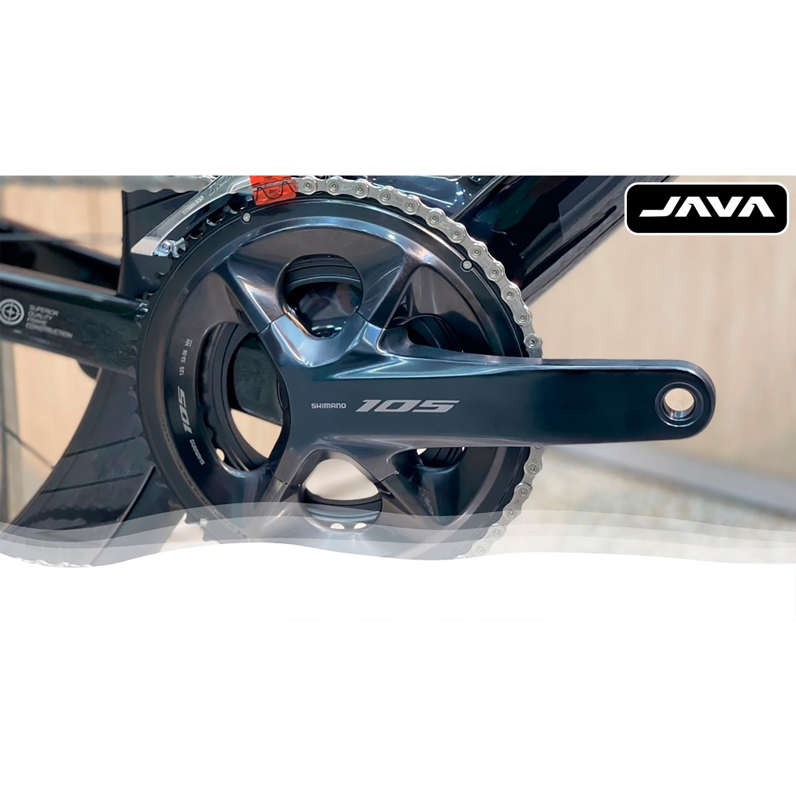 Bicicleta Java Suprema Ruta 24V Talle 480mm - Imagen 3