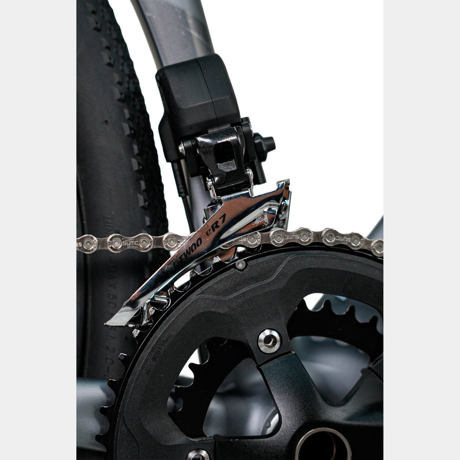 Bicicleta De Ruta Cambios Electrónicos Java Gravel Idra 24V Talle 540mm - Imagen 12