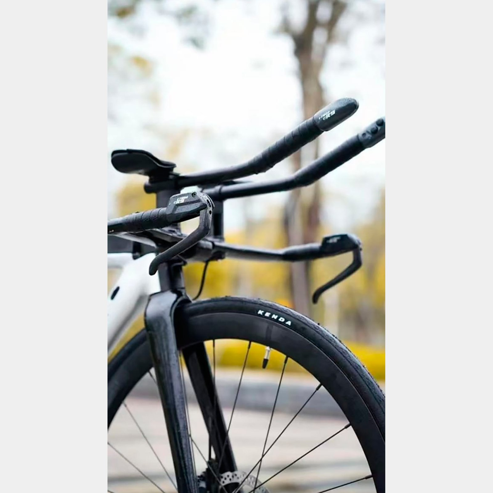 Bicicleta De Tría Crono Cambios Electrónicos Java Rivale 22V Talle M - Imagen 4